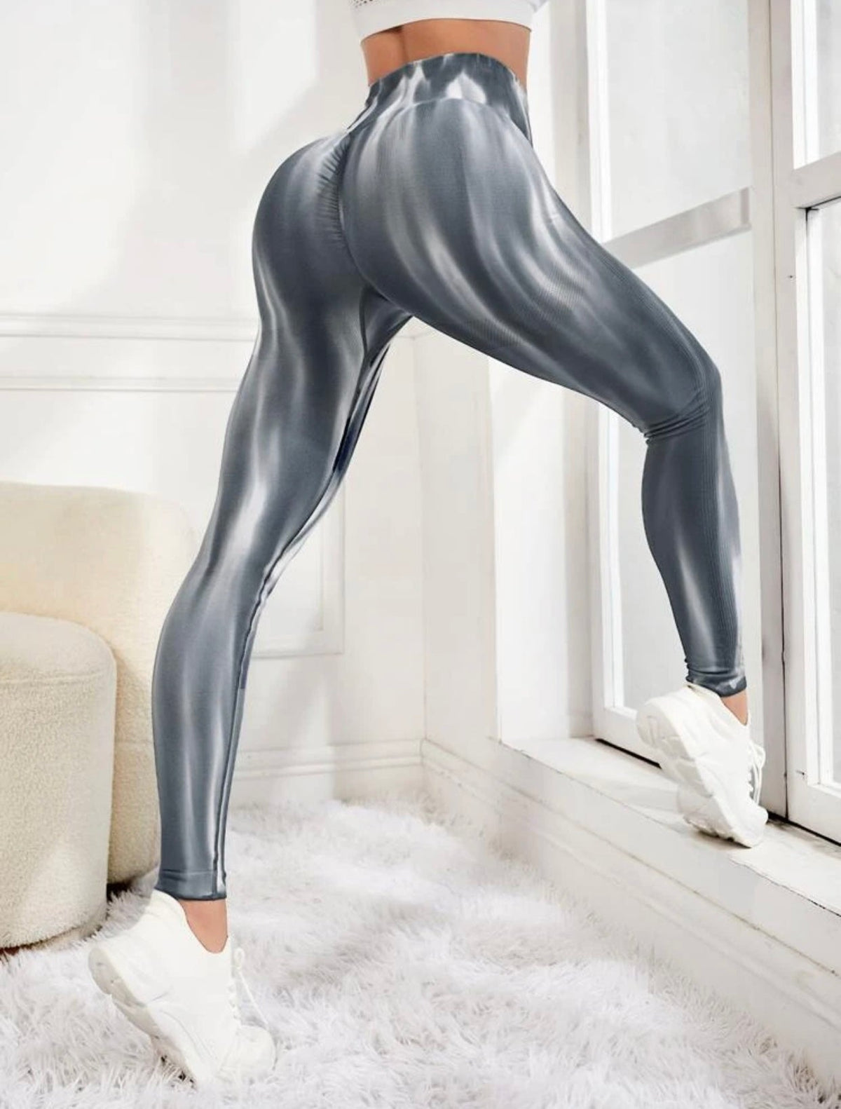 Calça legging  3D gradiente✨