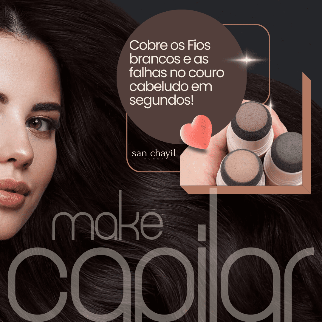 Maquiagem capilar Instantânea - COMPRE 1, LEVE 2!