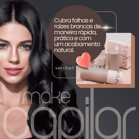 Maquiagem capilar Instantânea - COMPRE 1, LEVE 2!