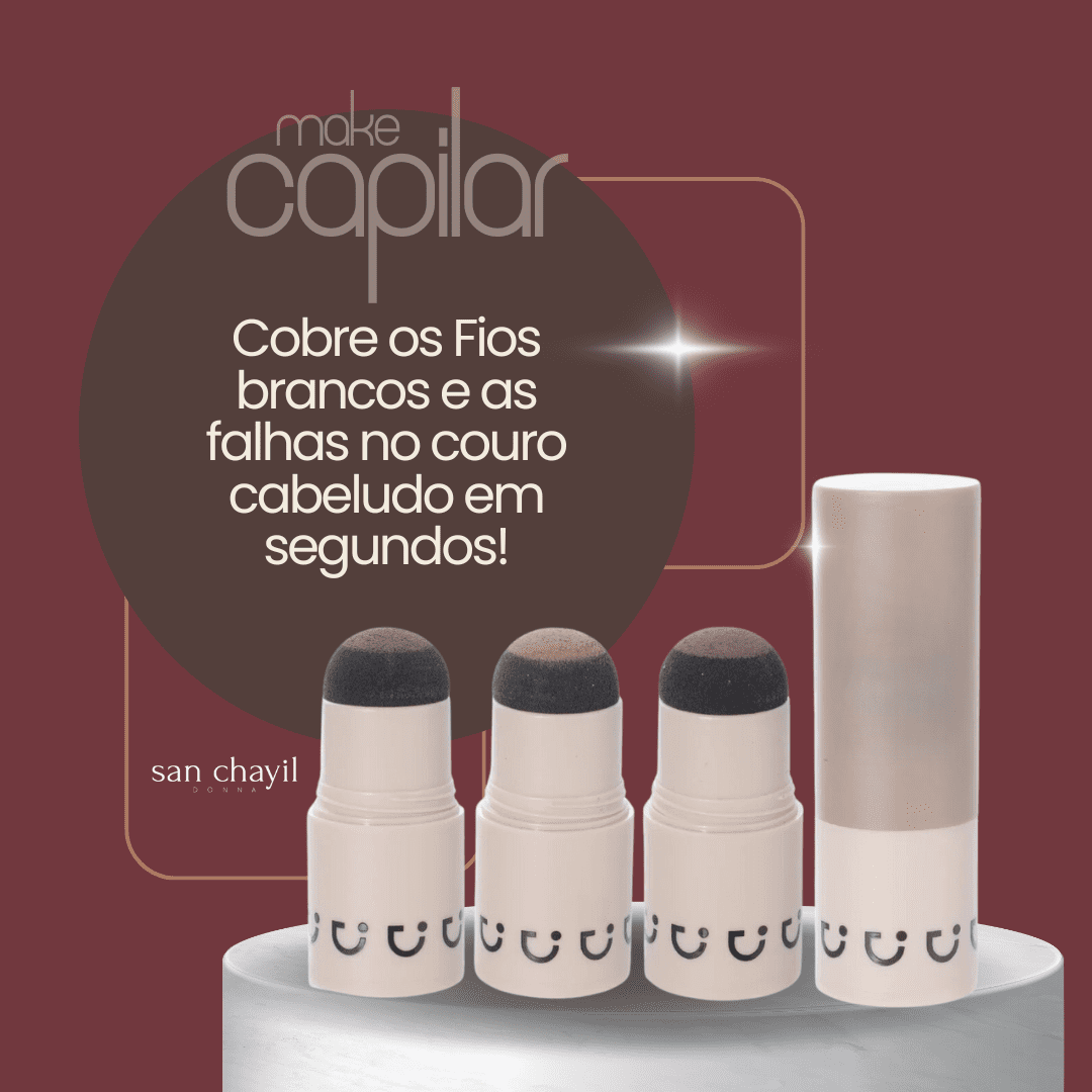 Maquiagem capilar Instantânea - COMPRE 1, LEVE 2!