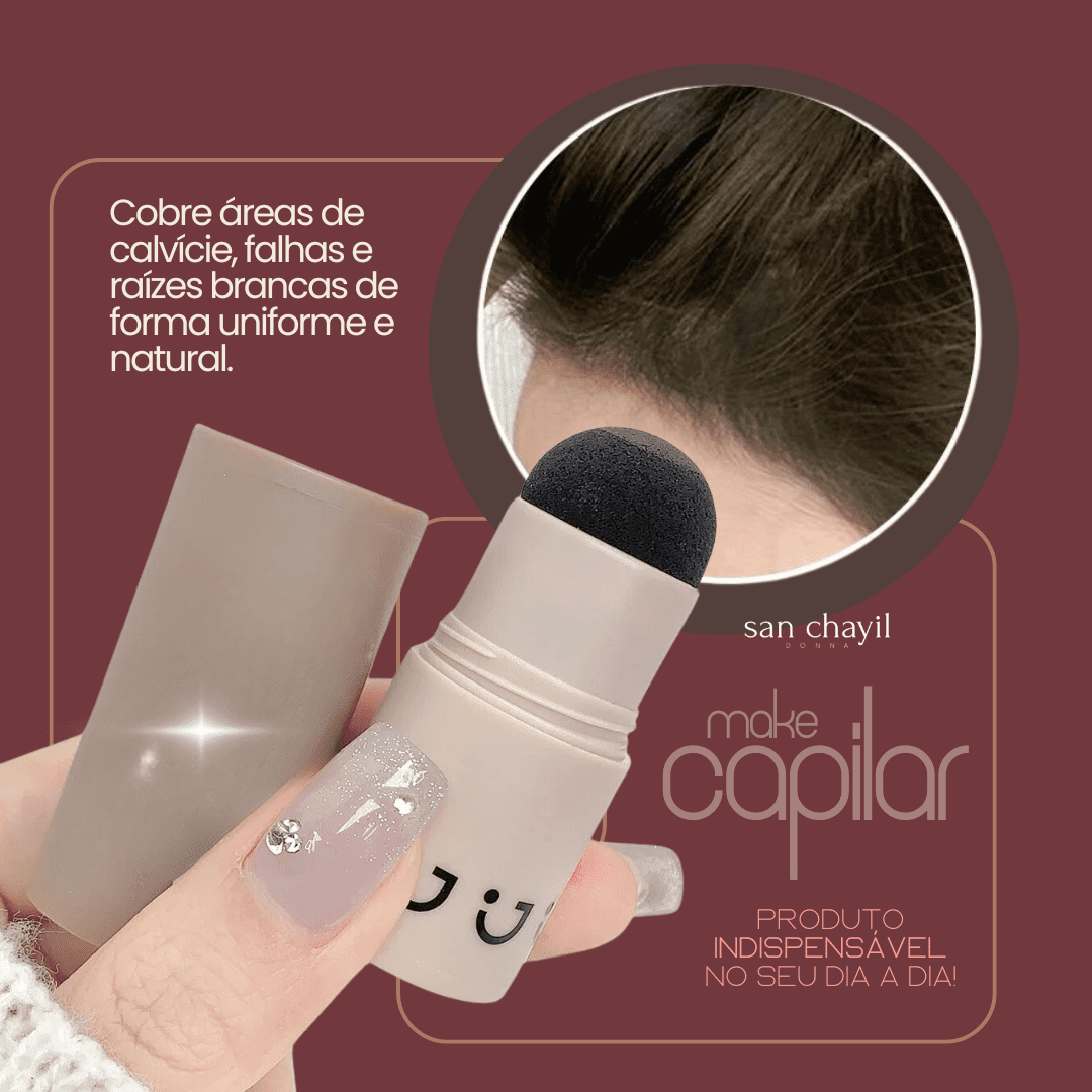 Maquiagem capilar Instantânea - COMPRE 1, LEVE 2!