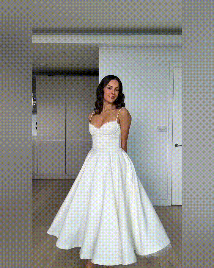 Vestido Luz Serena - Dupla Camada