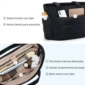 Puffer Bag Feminina - Bolsa Ultra-Leve e Versátil