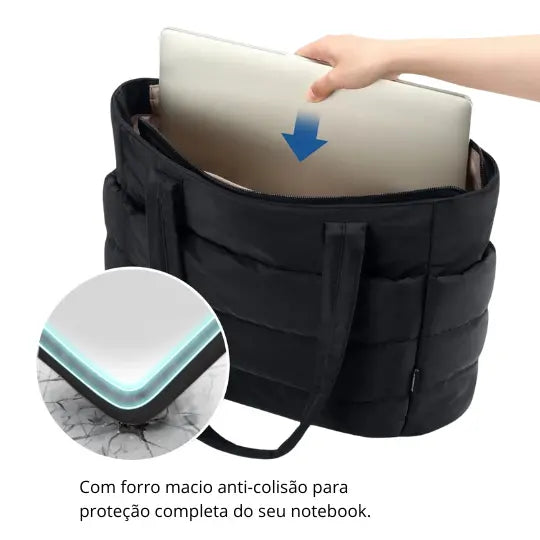 Puffer Bag Feminina - Bolsa Ultra-Leve e Versátil