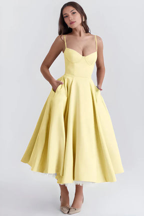 Vestido Luz Serena - Dupla Camada
