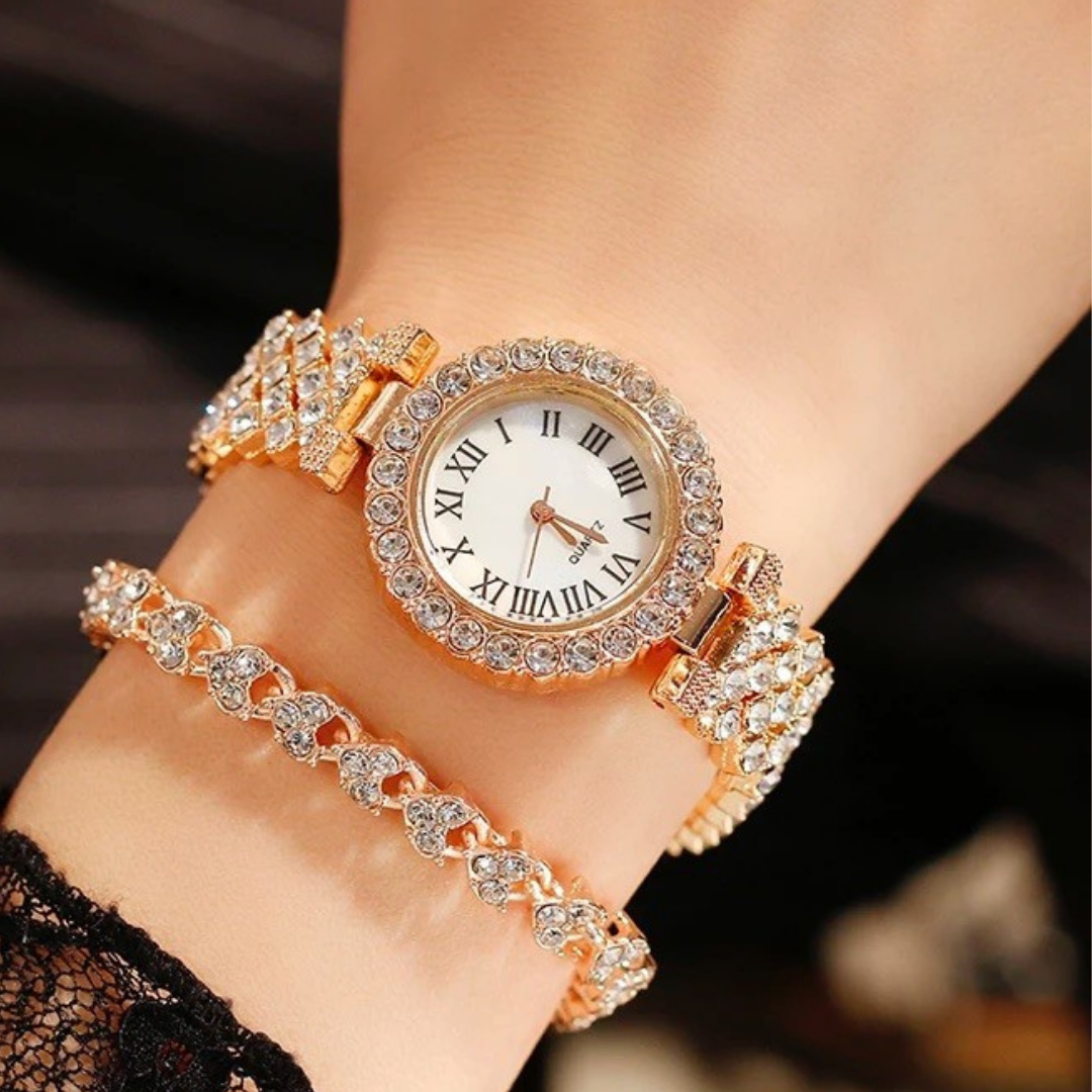 Relógio & Bracelete em Zircônia