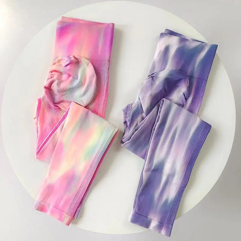 Calça legging  3D gradiente✨