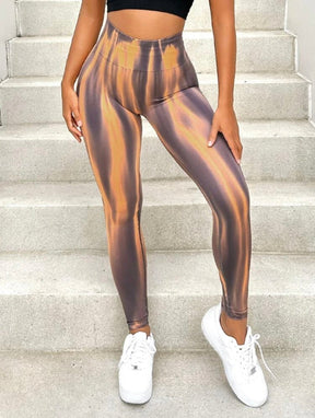 Calça legging  3D gradiente✨