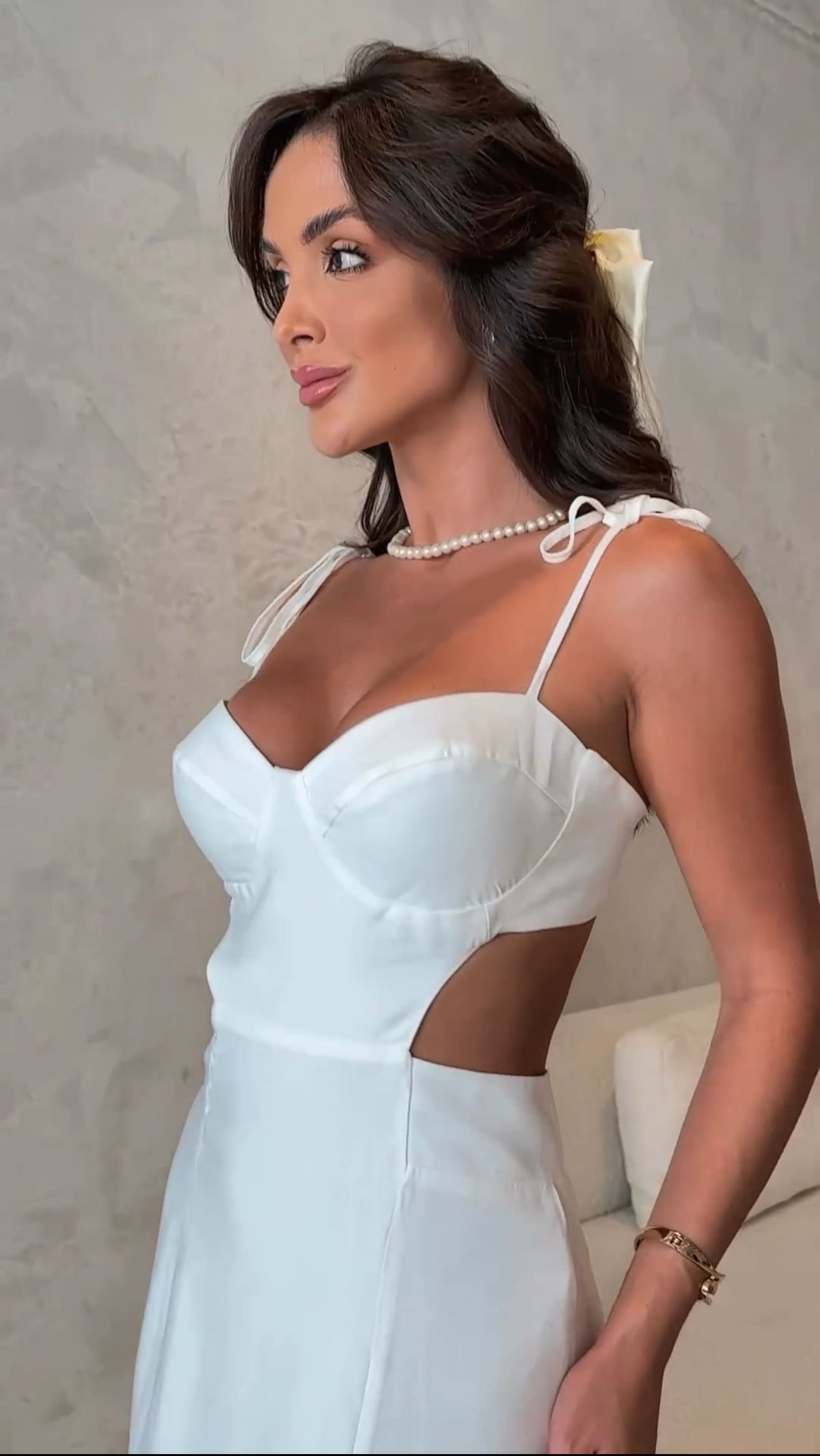 Vestido Serene Branco