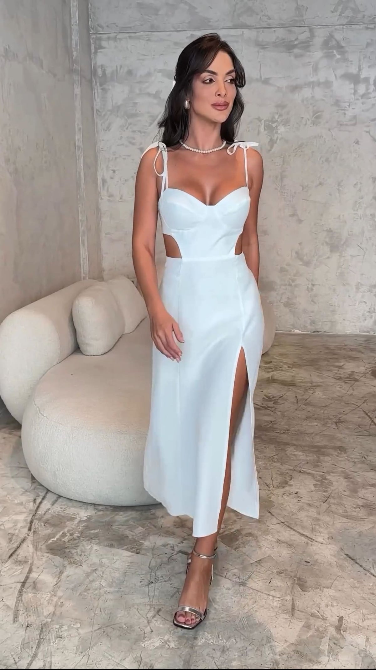 Vestido Serene Branco