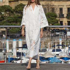 Vestido Longo Tipo Saída - Celine
