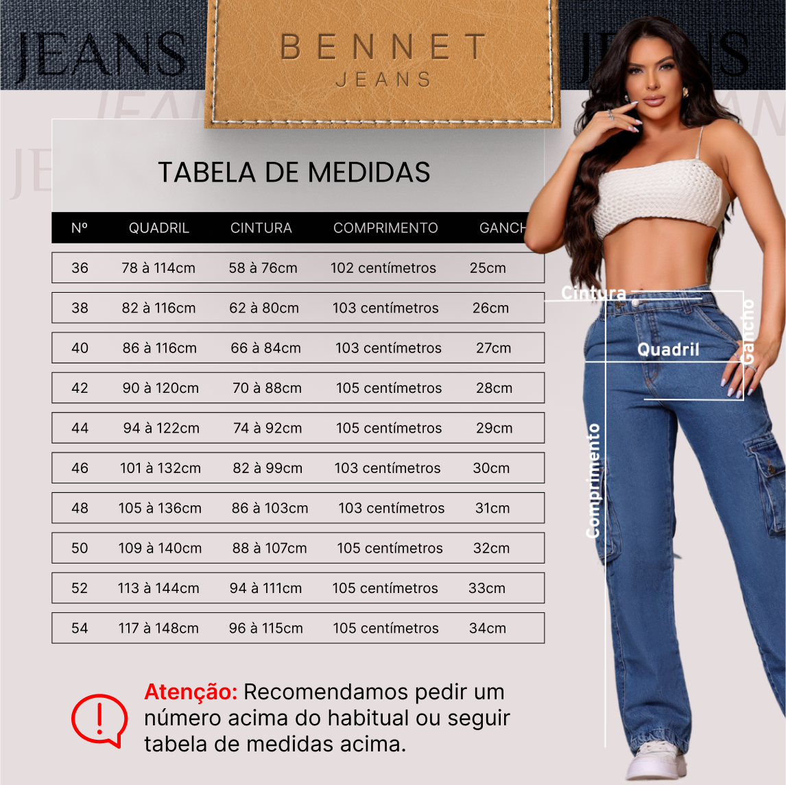 Calça Jeans Mom Cintura Alta Bolso Lateral Ref: 0CJ15