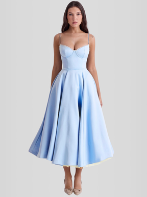 Vestido Luz Serena - Dupla Camada