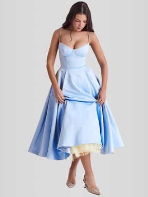 Vestido Luz Serena - Dupla Camada