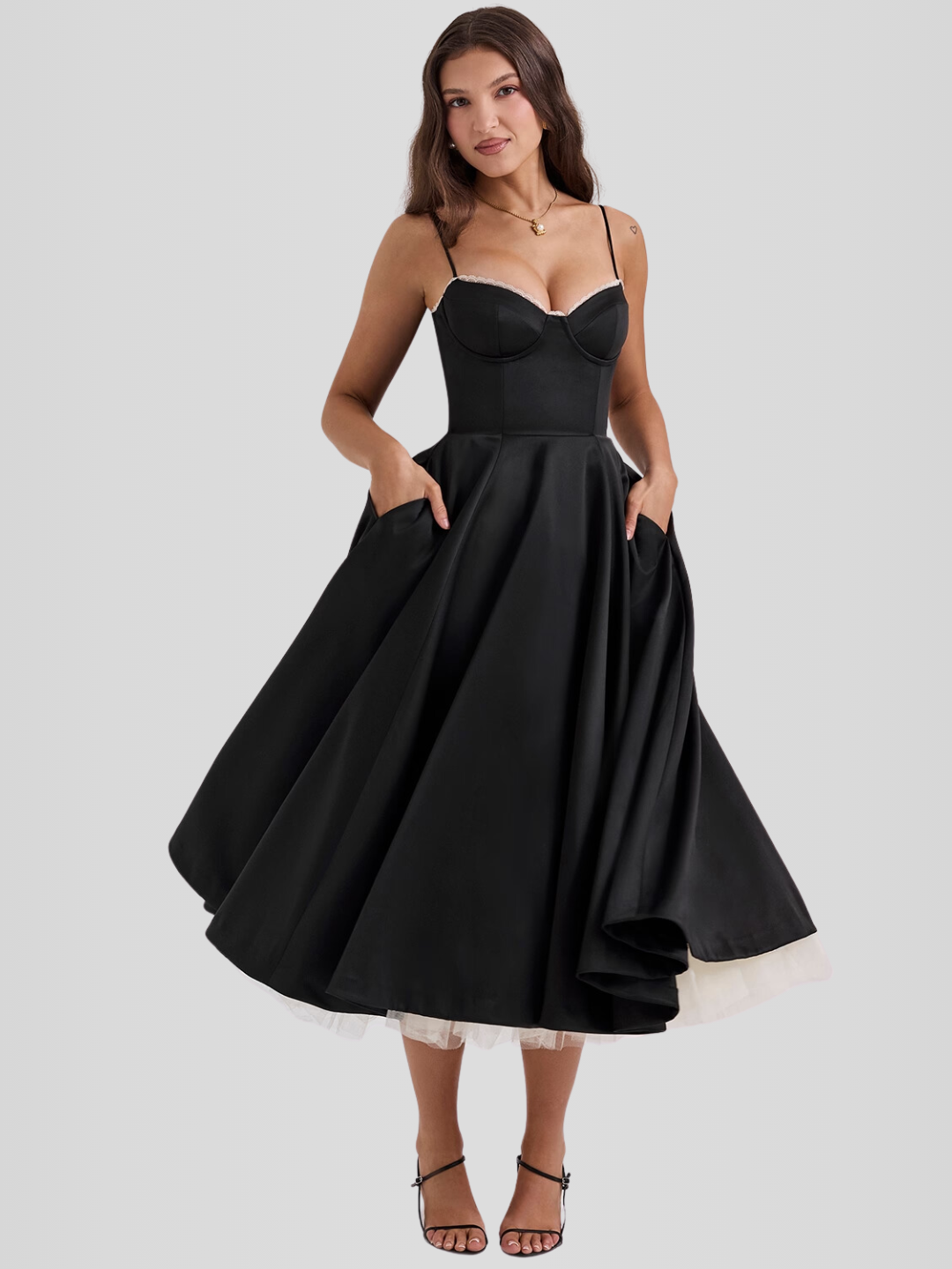 Vestido Luz Serena - Dupla Camada