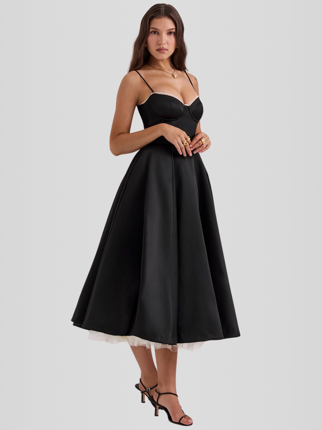 Vestido Luz Serena - Dupla Camada