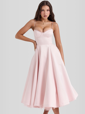 Vestido Luz Serena - Dupla Camada