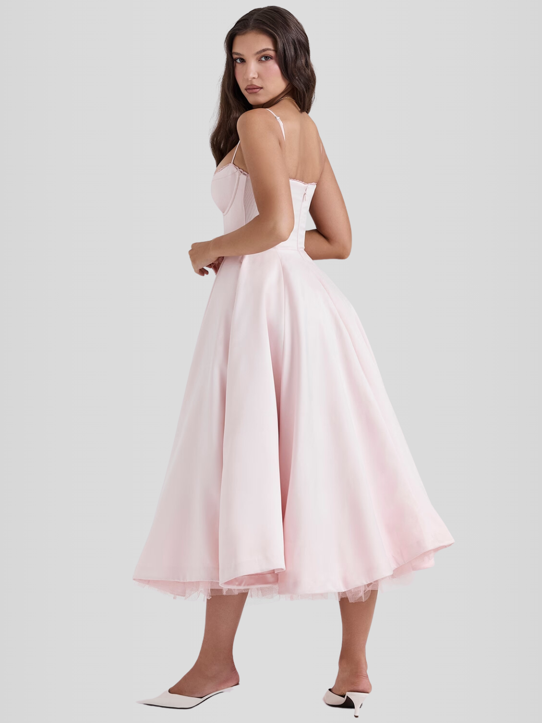 Vestido Luz Serena - Dupla Camada