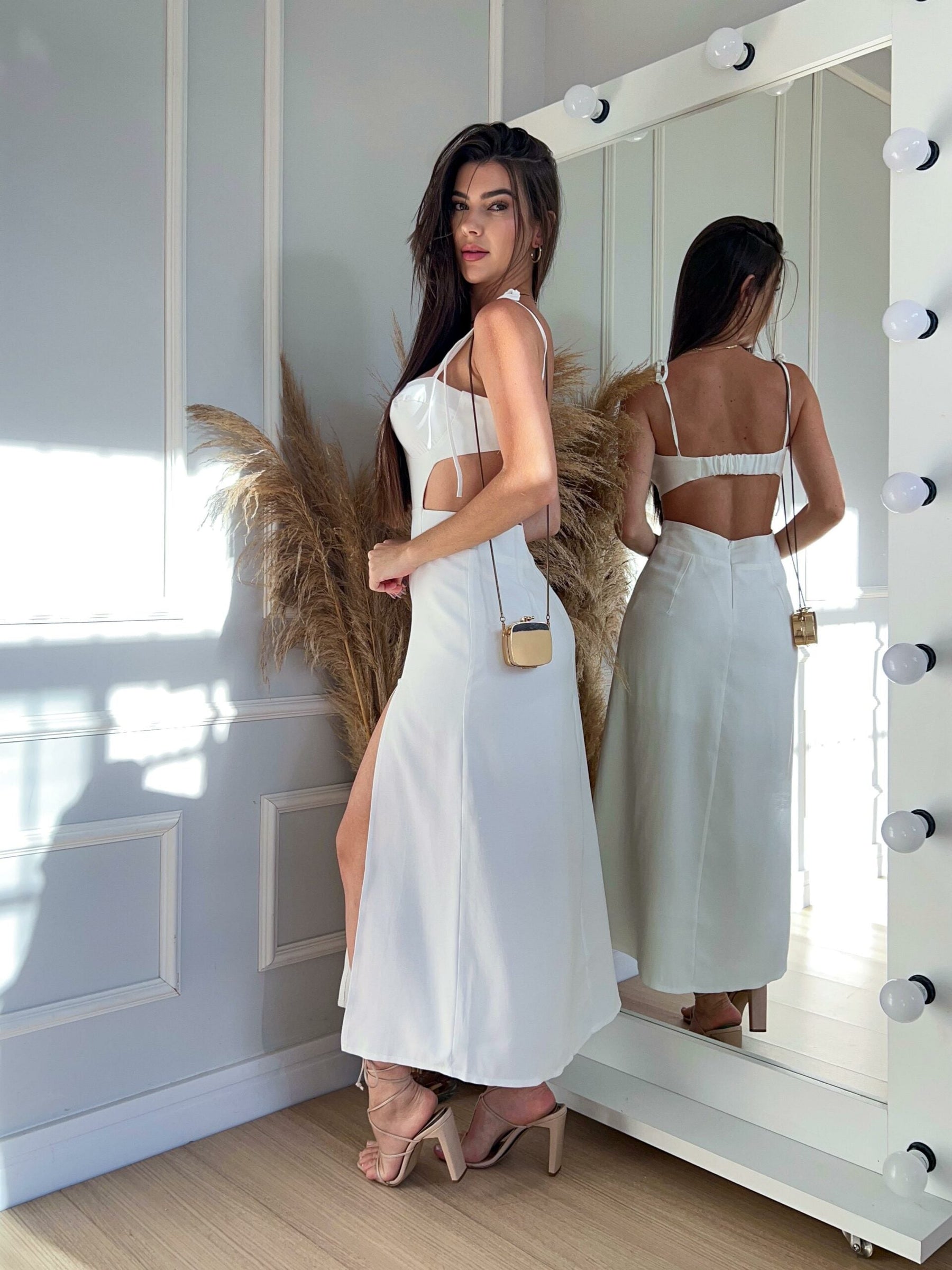 Vestido Serene Branco