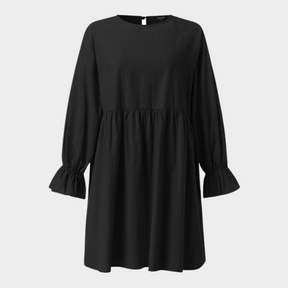 Vestido Mini Liso Manga Longa - Sydney